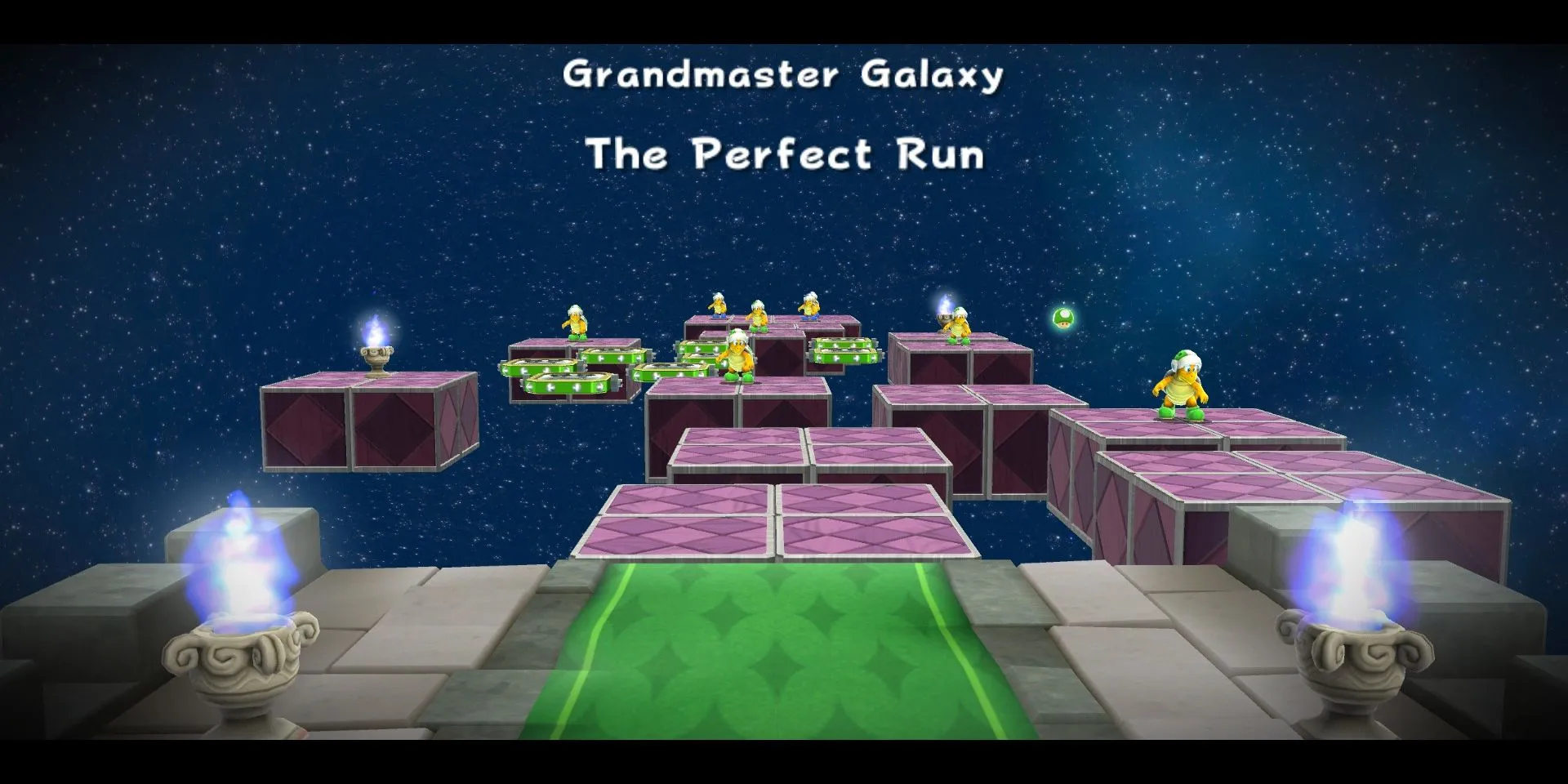 Giới thiệu The Perfect Run trong Super Mario Galaxy 2, một thử thách không có điểm checkpoint