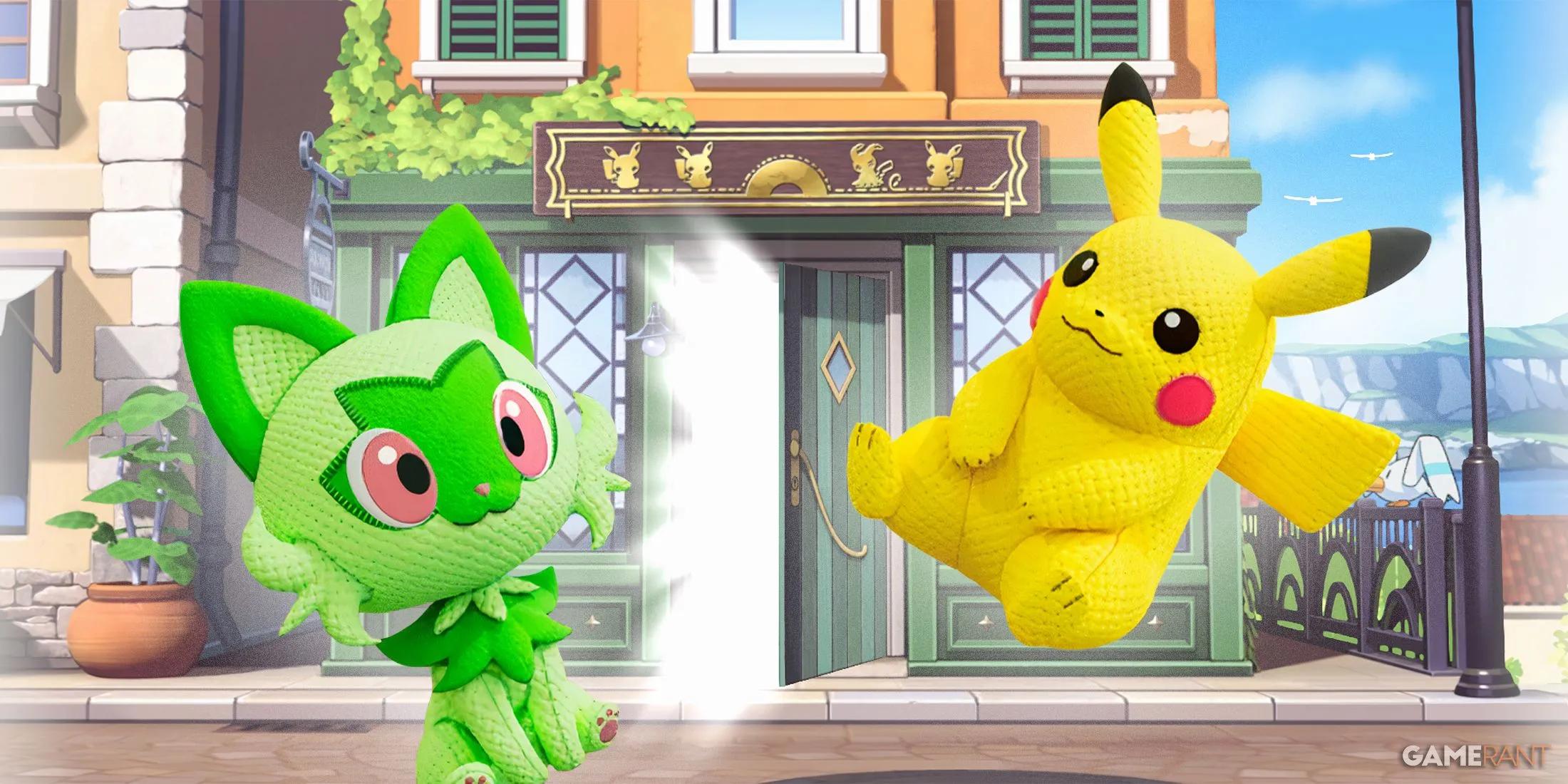 Hình ảnh gameplay Pokemon Friends thể hiện các câu đố hàng ngày có thể liên quan đến cơ chế phòng tập mới trong game hoặc việc thu thập vật liệu để tạo ra thú nhồi bông.