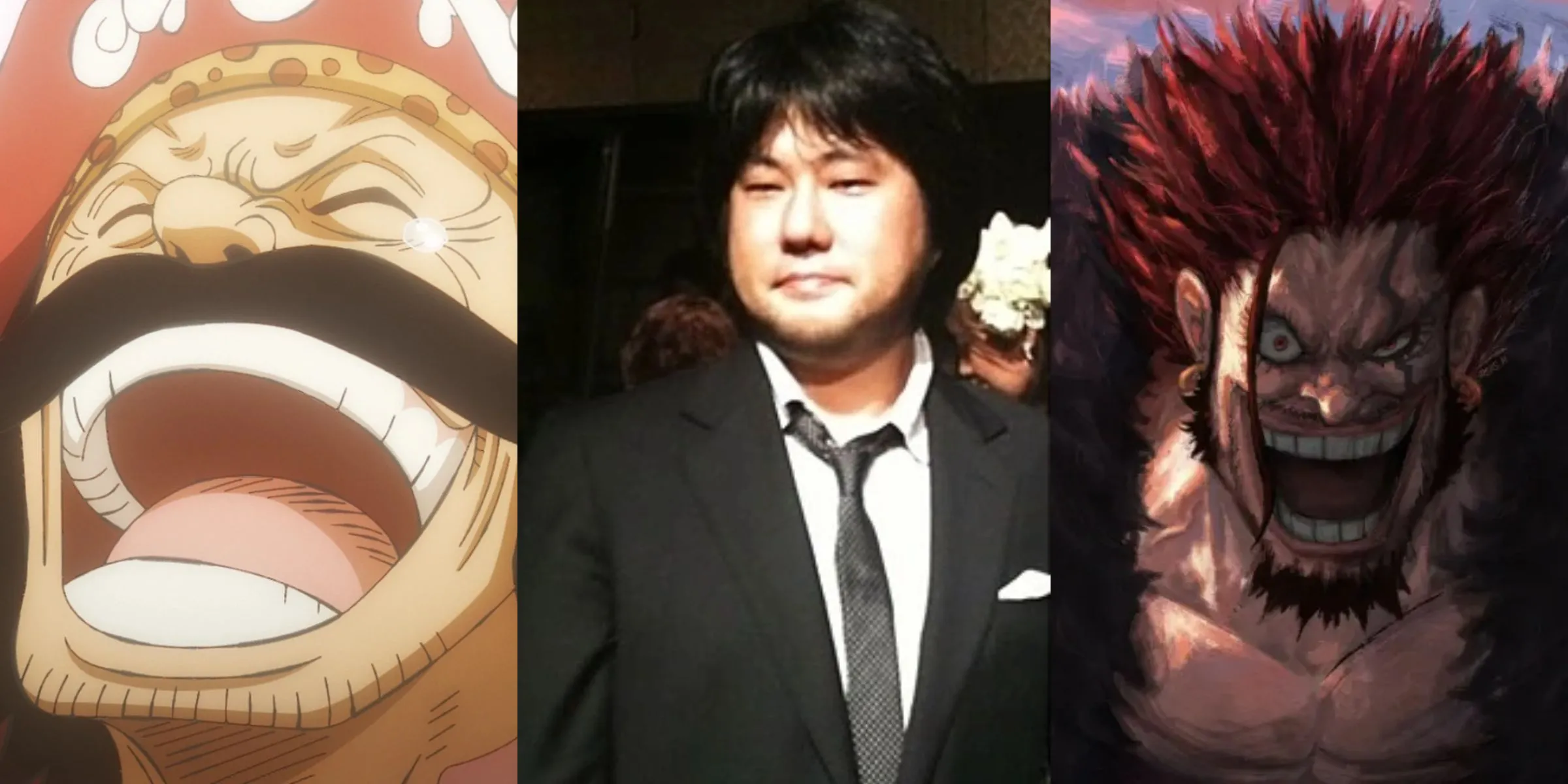 Hình ảnh minh họa Rocks D. Xebec, Roger và Whitebeard trong One Piece