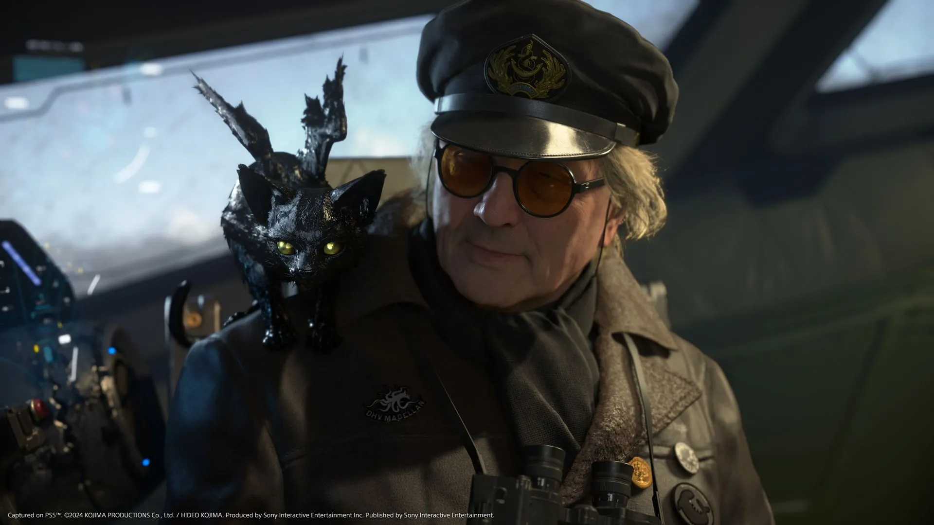 Hình ảnh một khoảnh khắc yên bình hoặc suy tư trong Death Stranding 2.