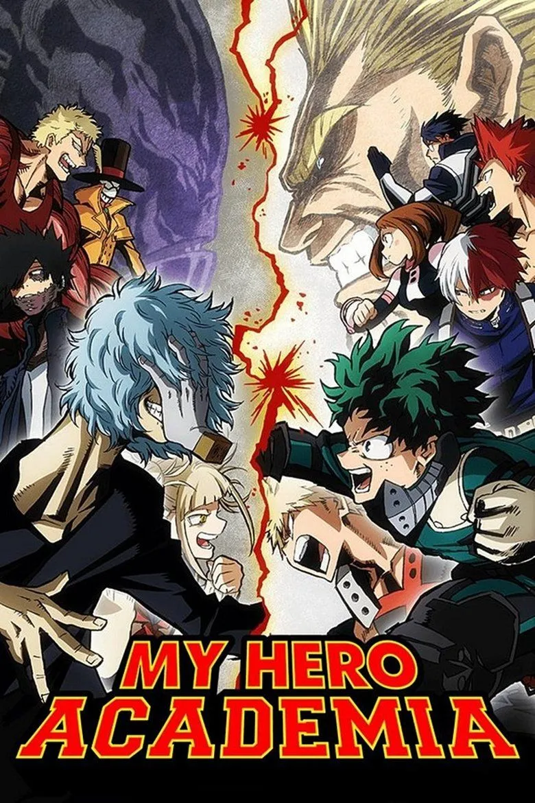 Hình ảnh tổng quan về thế giới My Hero Academia với các nhân vật đa dạng và những cuộc phiêu lưu hấp dẫn.