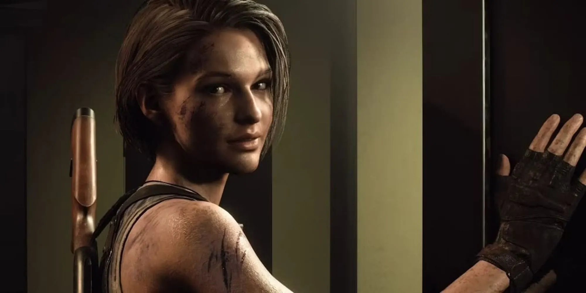 Jill Valentine tự tin trong Resident Evil 3, phần game đầu tiên cô độc chiếm vai trò nhân vật chính.