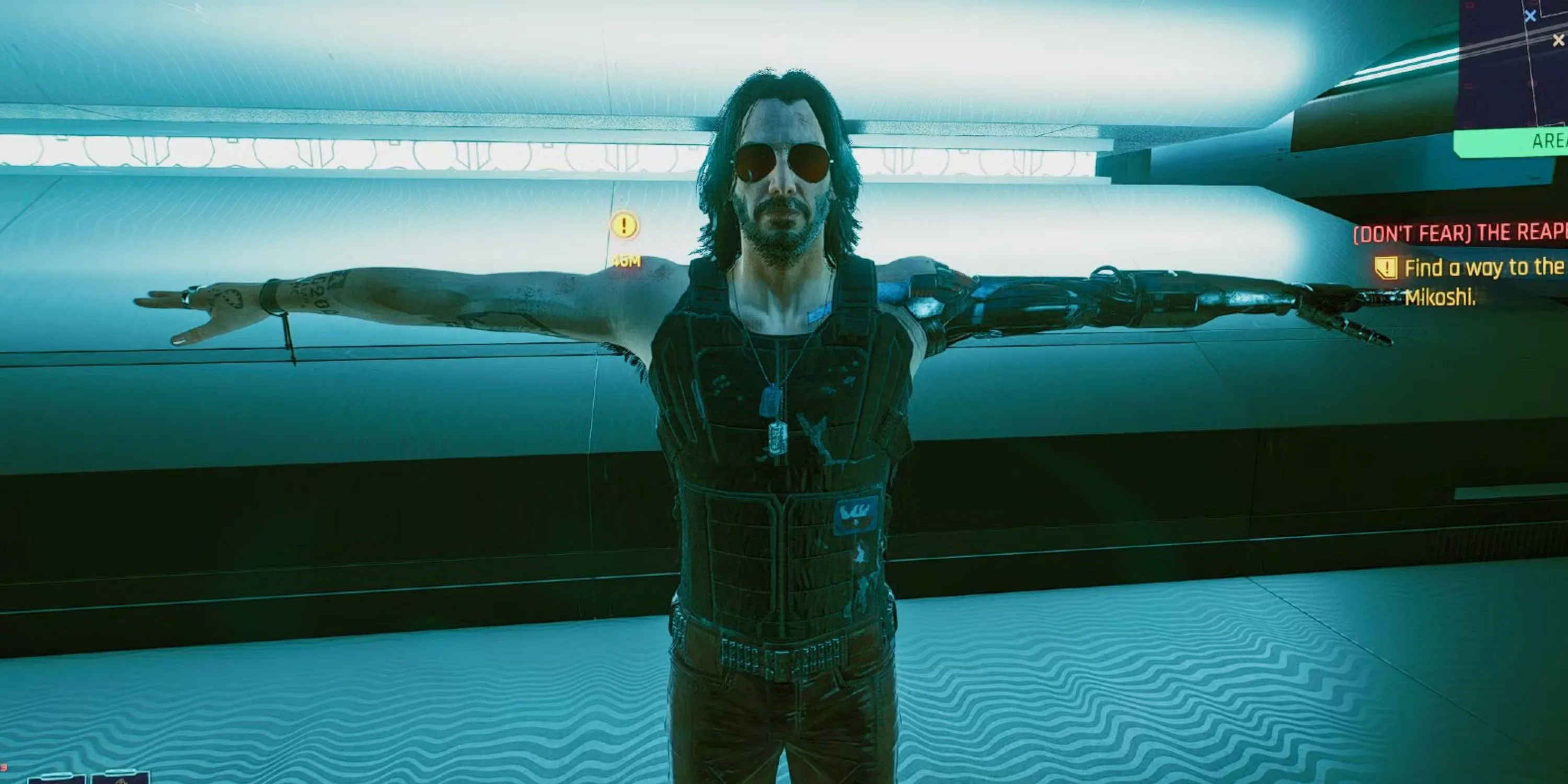 Johnny Silverhand, biểu tượng rock và huyền thoại của Night City trong Cyberpunk 2077, xuất hiện ấn tượng