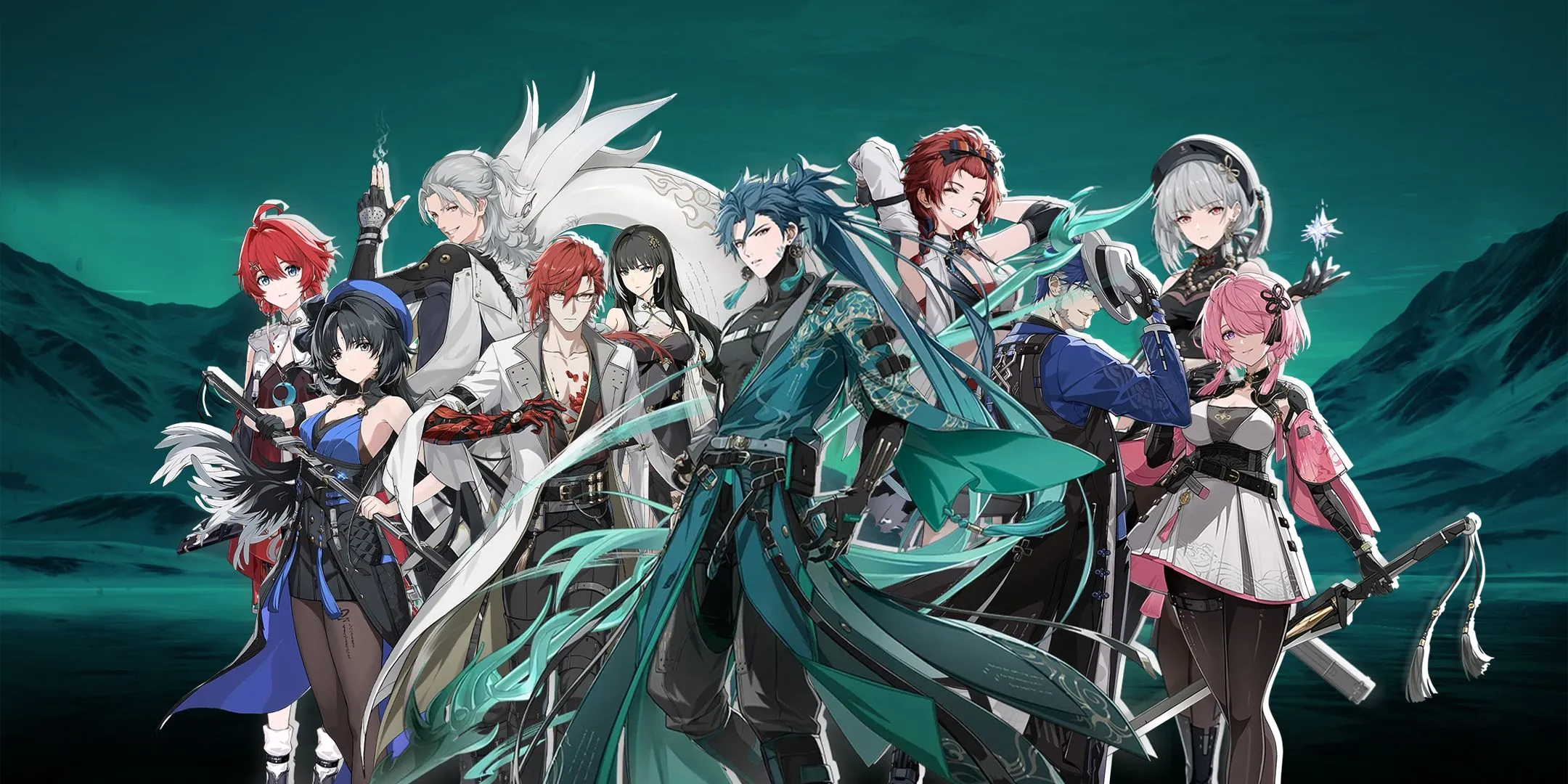 Lịch trình các banner nhân vật và vũ khí trong game Wuthering Waves, phản ánh xu hướng phát triển nhân vật