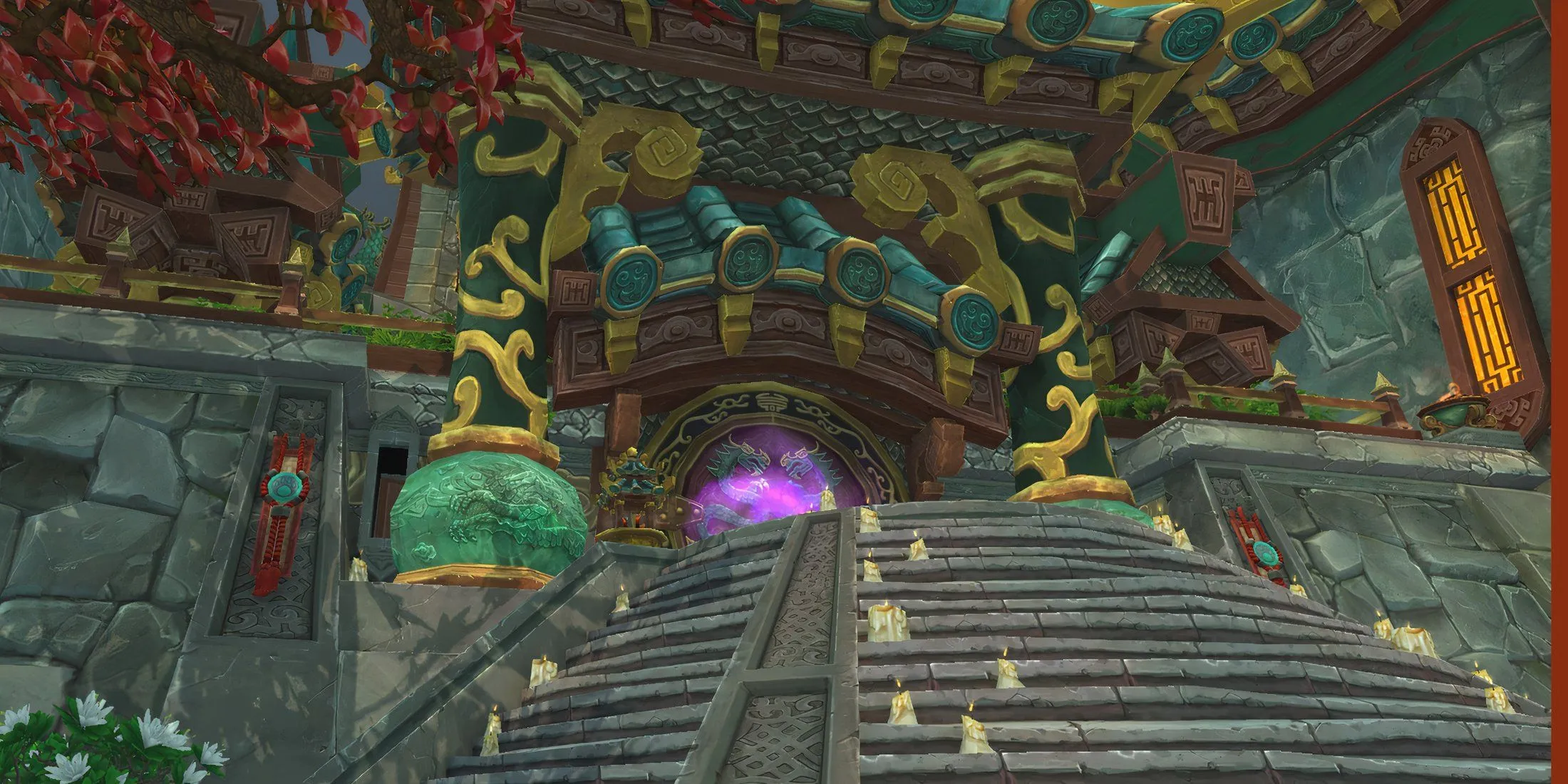 Ngôi Đền Xà Ngọc hùng vĩ, dungeon đầu tiên và điểm khởi đầu hành trình khám phá Pandaria trong WoW