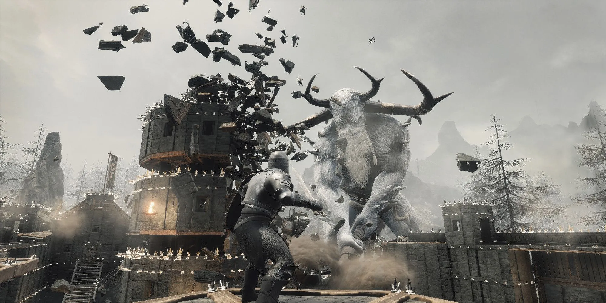 Người chơi Conan Exiles chiến đấu với Avatar