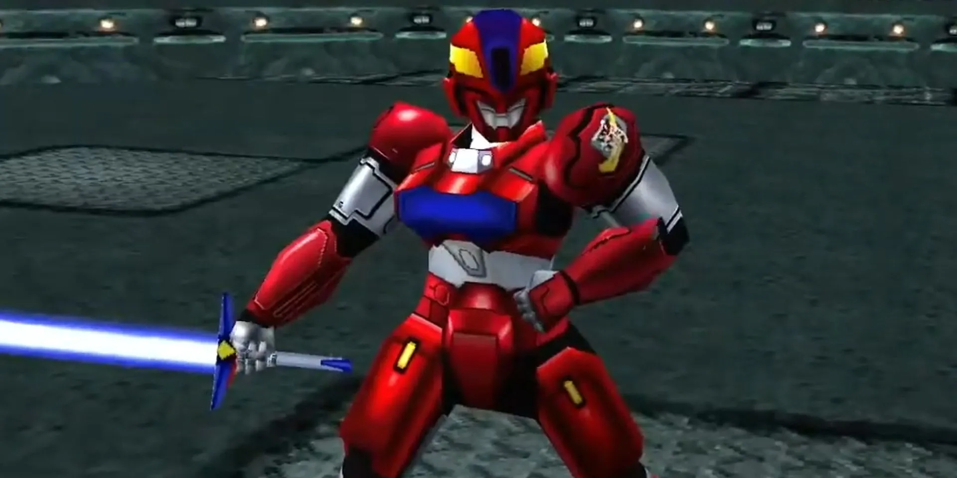 Nhân vật Danziver với phong cách thiết kế như anime trong game đối kháng Evil Zone trên PS1