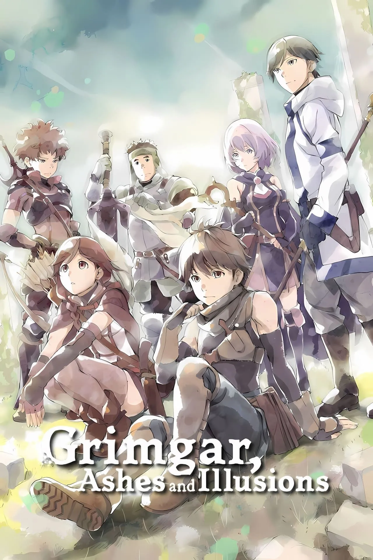 Nhóm tân binh phiêu lưu trong thế giới khắc nghiệt của Grimgar of Fantasy and Ash