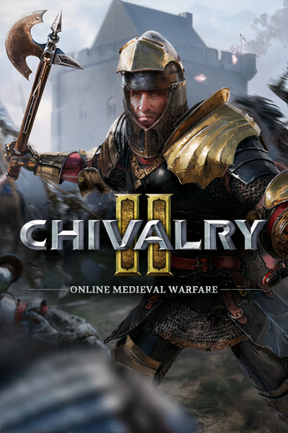 Những chiến binh trung cổ giao tranh dữ dội trong Chivalry 2, thể hiện sự hỗn loạn và khốc liệt của chiến trường