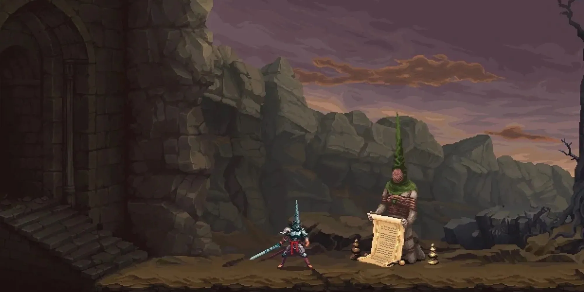 Penitent One, nhân vật chính của game Metroidvania Soulslike đen tối Blasphemous