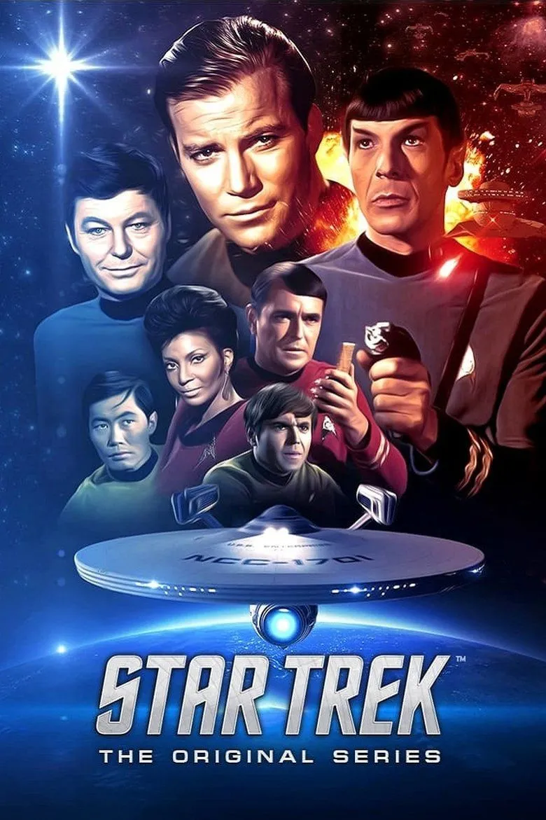 Poster chính thức của series Star Trek: The Original Series, bối cảnh cho sự xuất hiện của Marlena Moreau trong tập &quot;Mirror, Mirror&quot;.
