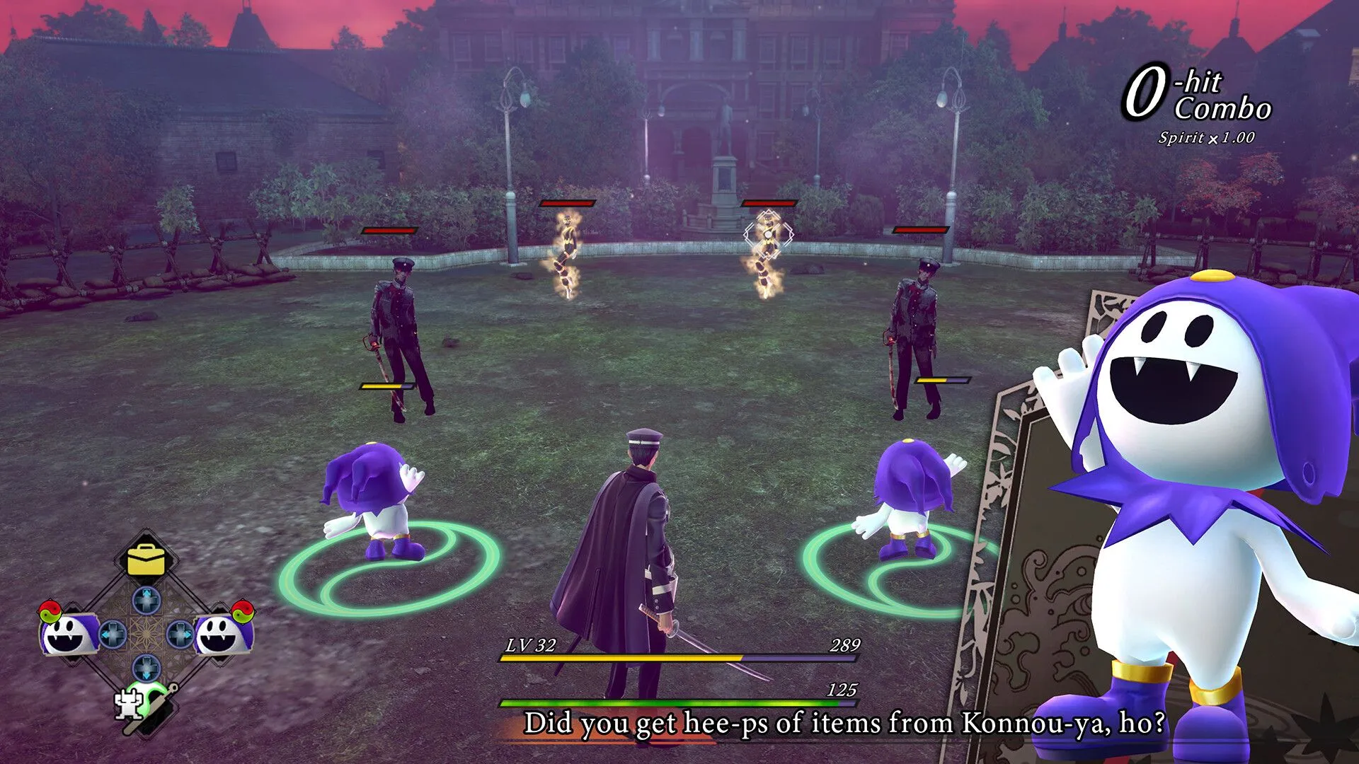 RAIDOU Remastered Mystery of the Soulless Army - Ảnh Chụp Màn Hình 4