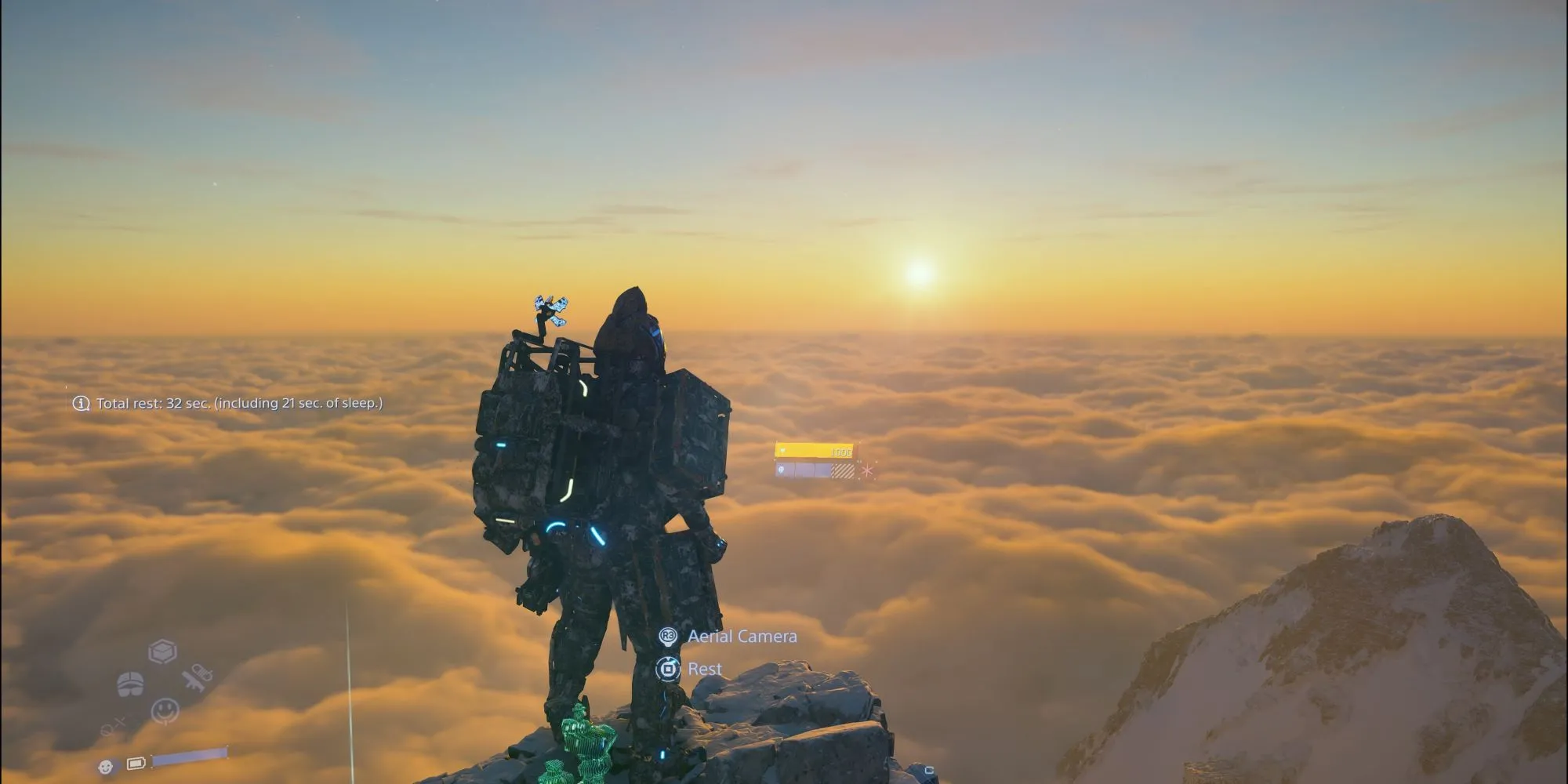 Sam Bridges có thể đang đứng trên boong tàu DHV Magellan hoặc một phương tiện di chuyển nhanh khác trong Death Stranding 2.