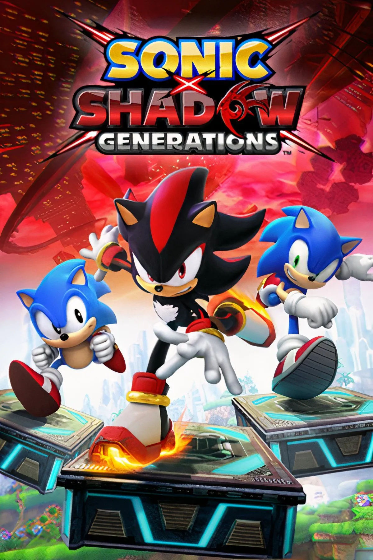 Sonic và Shadow cùng sát cánh trong Sonic X Shadow Generations