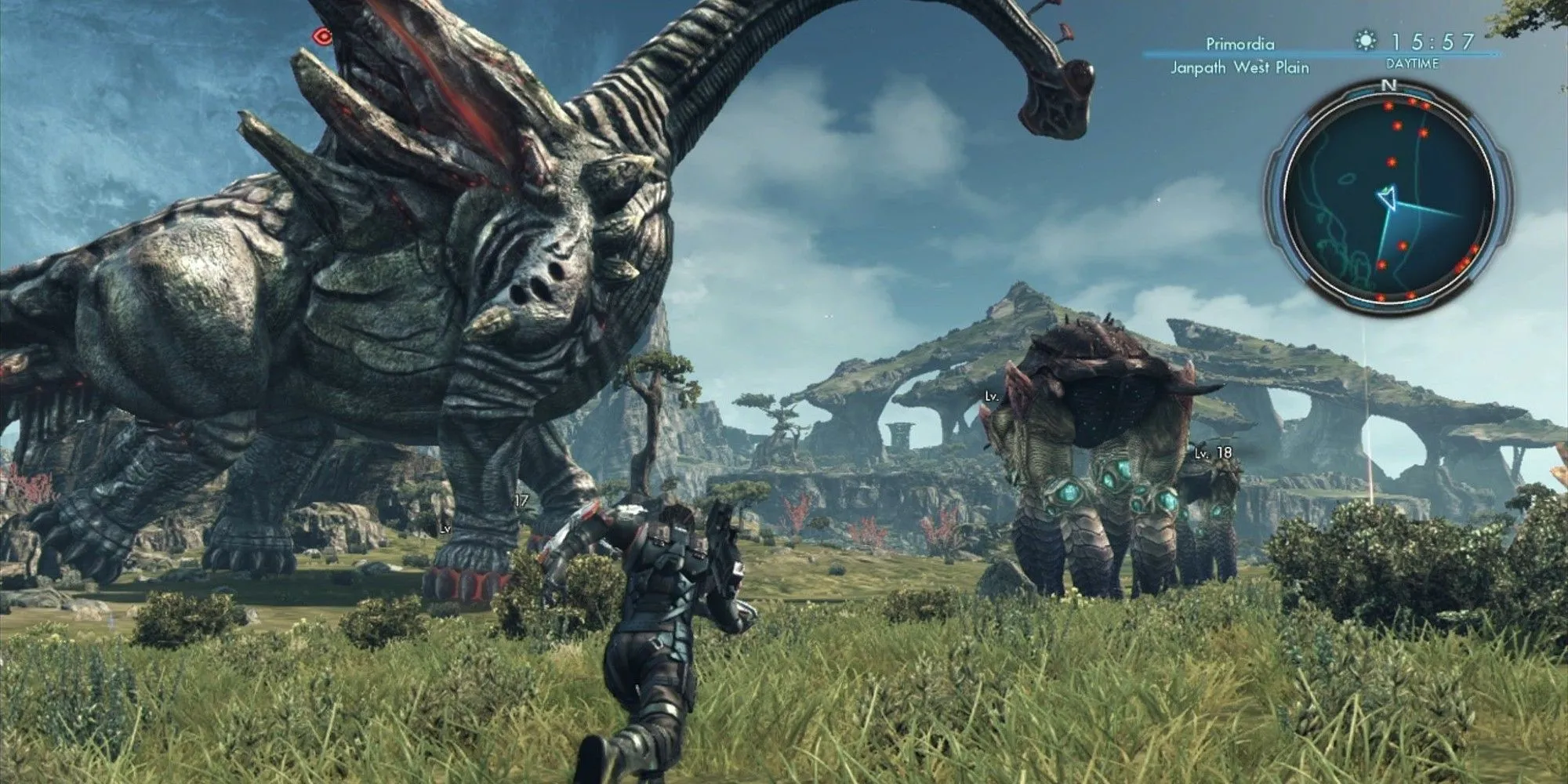 Thế giới mở tương lai trong Xenoblade Chronicles X