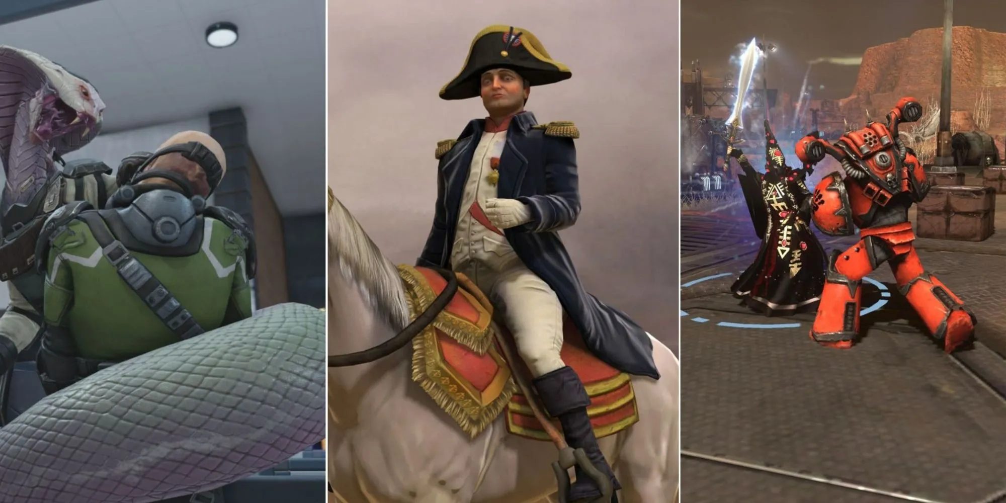 Tổng hợp các tựa game chiến thuật chiến thuật phổ biến như XCOM Chimera Squad, Victoria và Warhammer, so sánh với game indie.